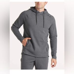 UNRL Elevation Hoodie Men’s Performance Pullover Athletic Sweatshirt Gray Med